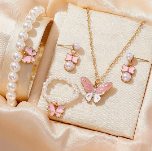 Pearl Butterfly Set